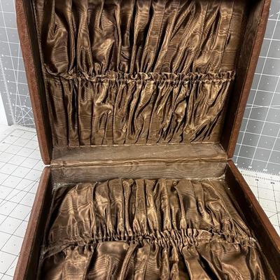  Jewelry Box and Plastic Satchel 
