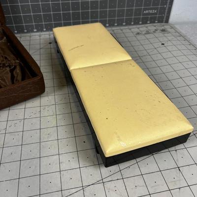  Jewelry Box and Plastic Satchel 