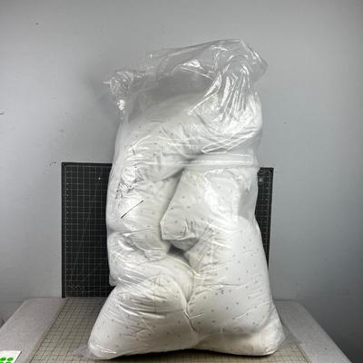 6 NEW Pillows 
