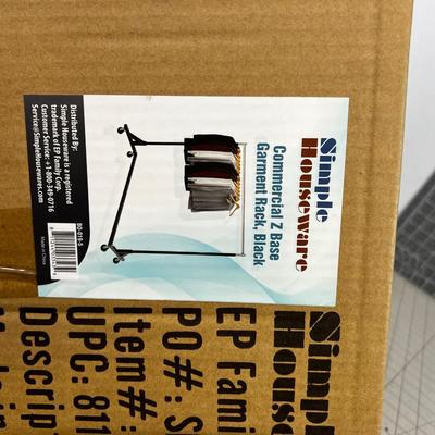 NEW in the Box Z-Base Garment RACK