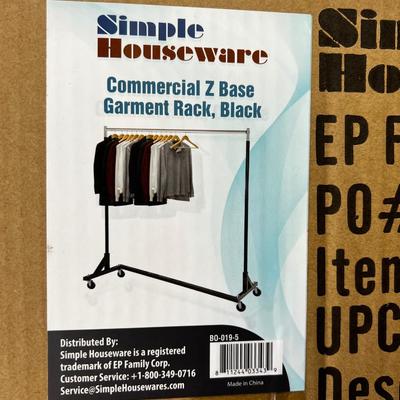 NEW in the Box Z-Base Garment RACK