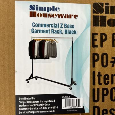 NEW in the Box Z-Base Garment RACK