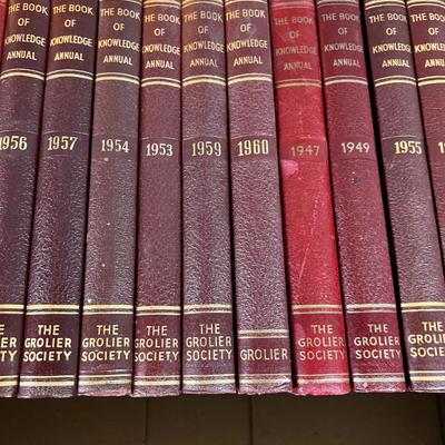 Collection of the Book of Annuals 1947 to 1960 Plus other books