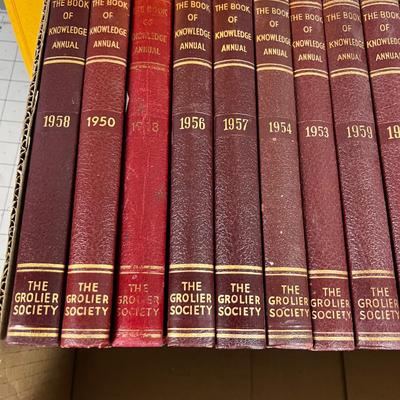 Collection of the Book of Annuals 1947 to 1960 Plus other books