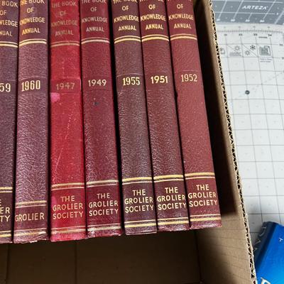 Collection of the Book of Annuals 1947 to 1960 Plus other books
