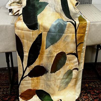 4 Patterned Black out Curtains
