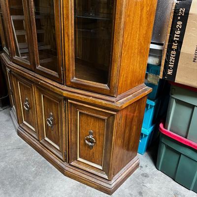 Fruit Wood China Cabinet 