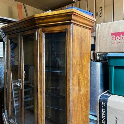 Fruit Wood China Cabinet 