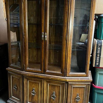 Fruit Wood China Cabinet 