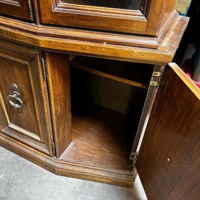 Fruit Wood China Cabinet 