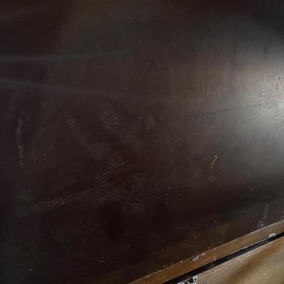 Little Pecan Credenza Cabinet 