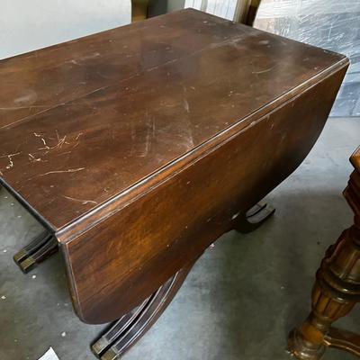 Duncan Fife Drop Leaf Table Down 