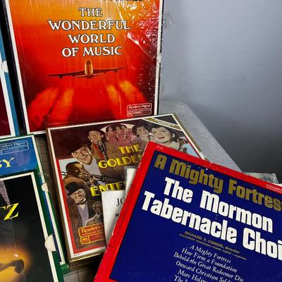 Collection of Records: Holiday, Classical and Sealed Boxed Sets 