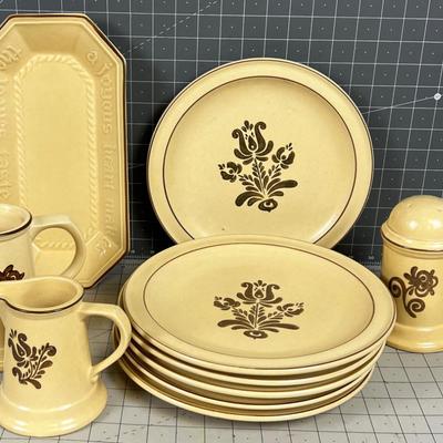 Partial Set of Pfaltzgraff Stoneware