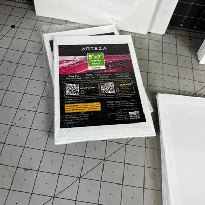ART TEX Canvas Boards for Painting SEVERAL NEW 