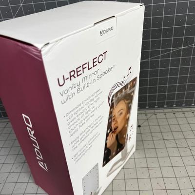 Vanity Mirror with Built in Blue Tooth Speaker NEW in the BOX 