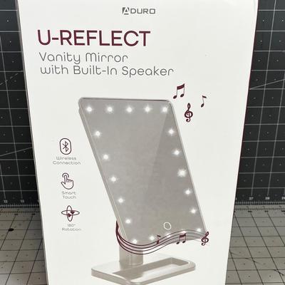 Vanity Mirror with Built in Blue Tooth Speaker NEW in the BOX 