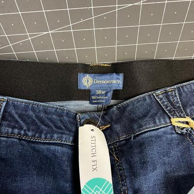 Democracy Women JEANS NEW Size 18W 