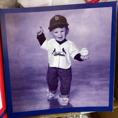  ASHTON DRAKE I GOT HIS AUTOGRAPH MLB MARK McGWIRE PORCELAIN DOLL ltd ed