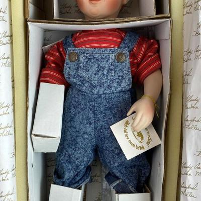 ARTIST INTERNATIONAL PORCELAIN BRAD DOLL CRAWFORD & MILLER 