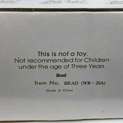 ARTIST INTERNATIONAL PORCELAIN BRAD DOLL CRAWFORD & MILLER 