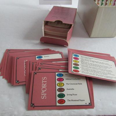 2 Stand Alone Trivia Cards Sets