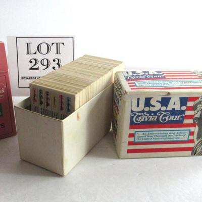 2 Stand Alone Trivia Cards Sets