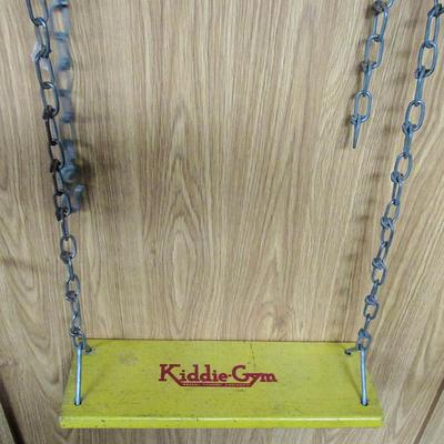 Vintage Swing and Swingset Bar and Ring Pieces On Chains