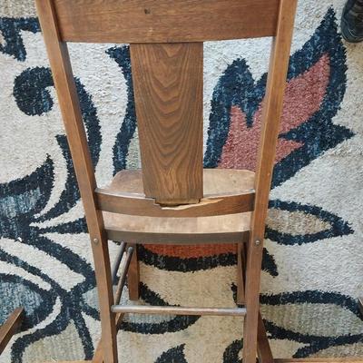 THREE VINTAGE WOODEN CHAIRS ^REFURNISH PROJECT