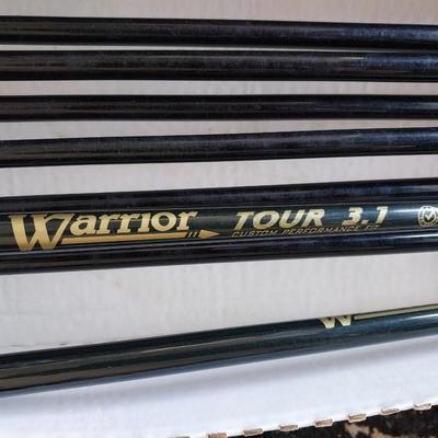 NEW SET OF WARRIOR TOUR GOLF CLUBS