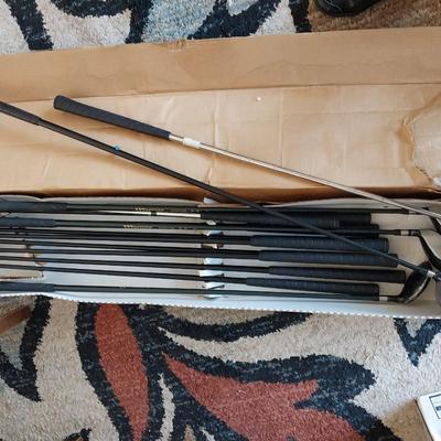 NEW SET OF WARRIOR TOUR GOLF CLUBS
