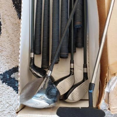 NEW SET OF WARRIOR TOUR GOLF CLUBS