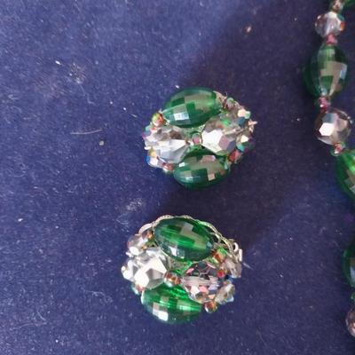 VINTAGE COSTUME AND GLASS BEADS
