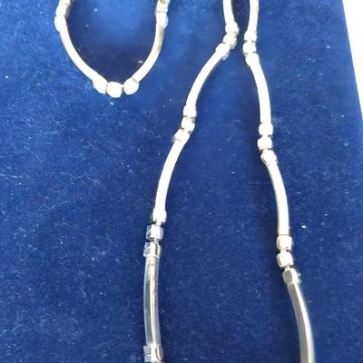 TRIFARI BROACH-COLORED STONE EARRINGS-NECKLACES & MATCHING BRACELET