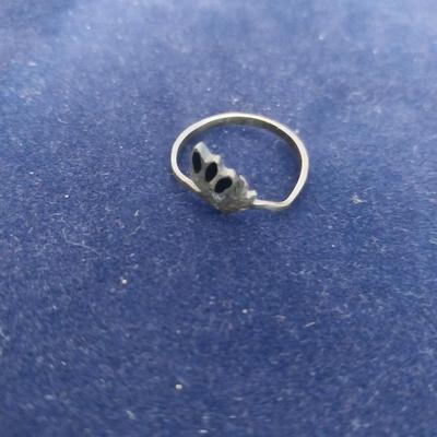 TWO 925 SILVER RINGS