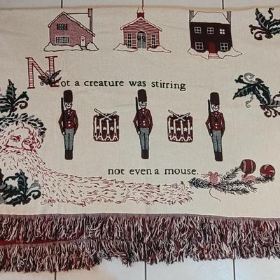 'Twas the Night Before Christmas' Christmas Blanket