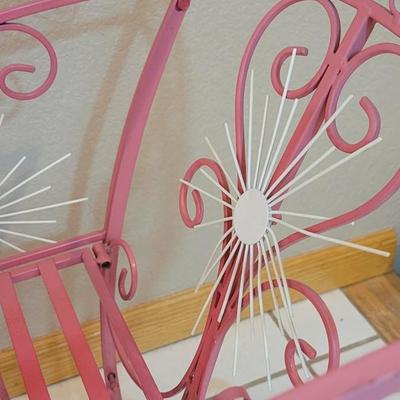 Vintage Mid Century Sunburst Sleigh