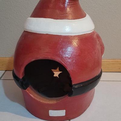 Heavy Ceramic Santa