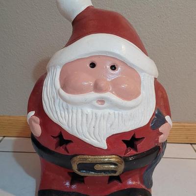 Heavy Ceramic Santa