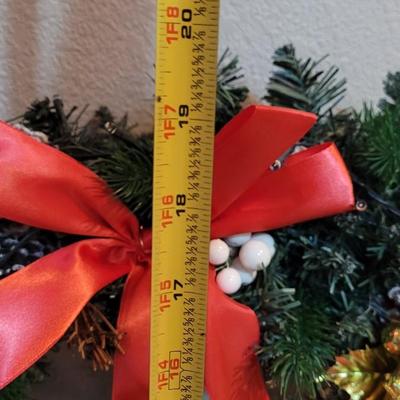 Large Multi Light Up Wreath