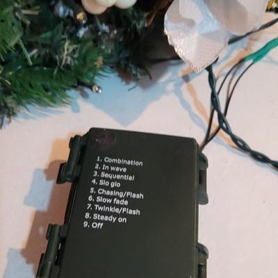 Large Multi Light Up Wreath