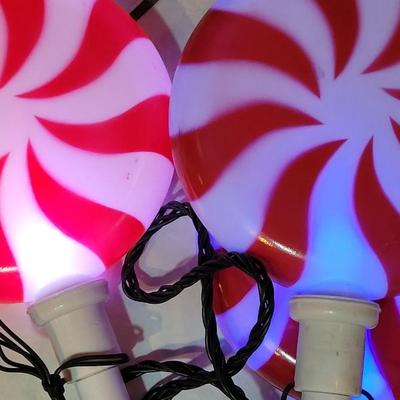 Outdoor Peppermint Lights #1