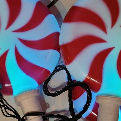 Outdoor Peppermint Lights #1