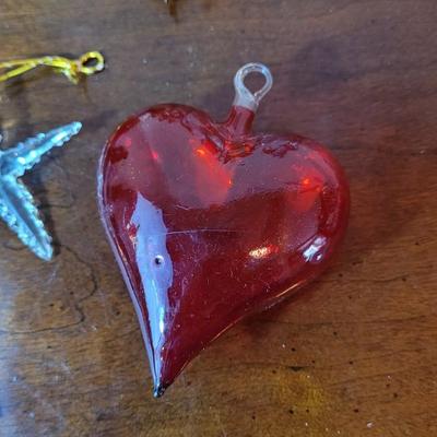 Vintage Christmas Ornaments includes Gorham, Schmidt, and Glass Ornaments