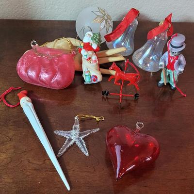 Vintage Christmas Ornaments includes Gorham, Schmidt, and Glass Ornaments