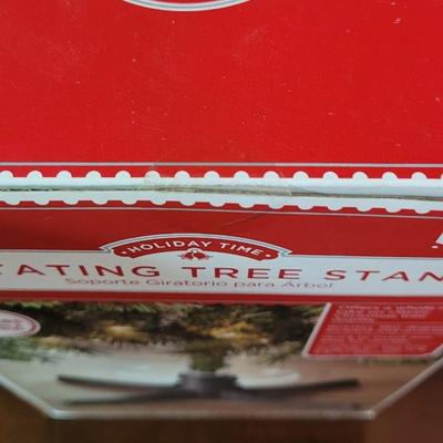 New in the Box Rotating Christmas Tree Stand