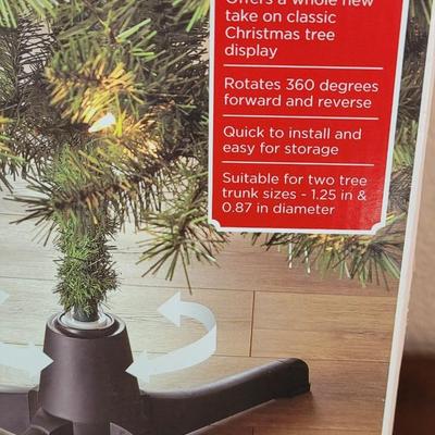 New in the Box Rotating Christmas Tree Stand