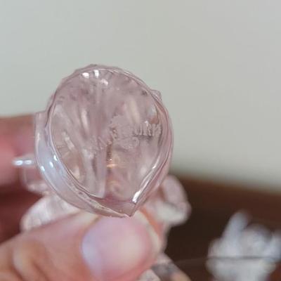 (2) Waterford Crystal Angels