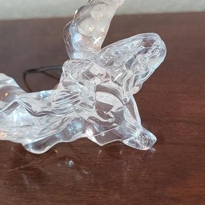 (2) Waterford Crystal Angels