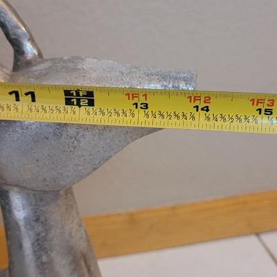 Vintage Silver Metal Deer